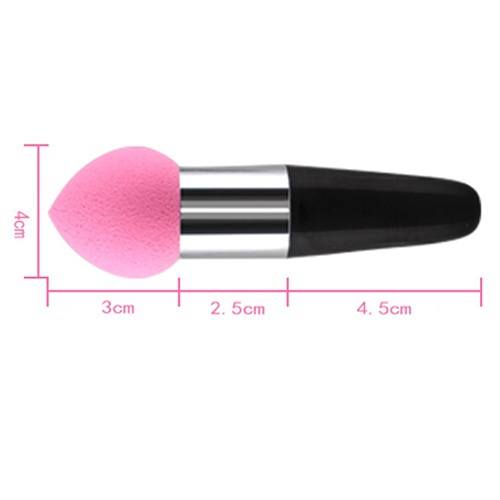 Pink Cosmetic Makeup Foundation Liquid Cream Soft Sponge Brush-1
