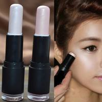 cjNR-Beauty Makeup Blush Highlighter Stick Shimmer Powder Cream Makeup Tools