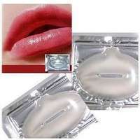 clZi-5pcs Hot Selling Lip Mask Crystal Collagen Lips Care Pads Lip Smackers Face Care ZhKK (Color: Transparent)
