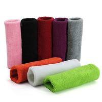 f14Y-Fashion Unisex Cotton Fitness Sweatband Elbow Pad Wrist Band Sports Yoga 15CM