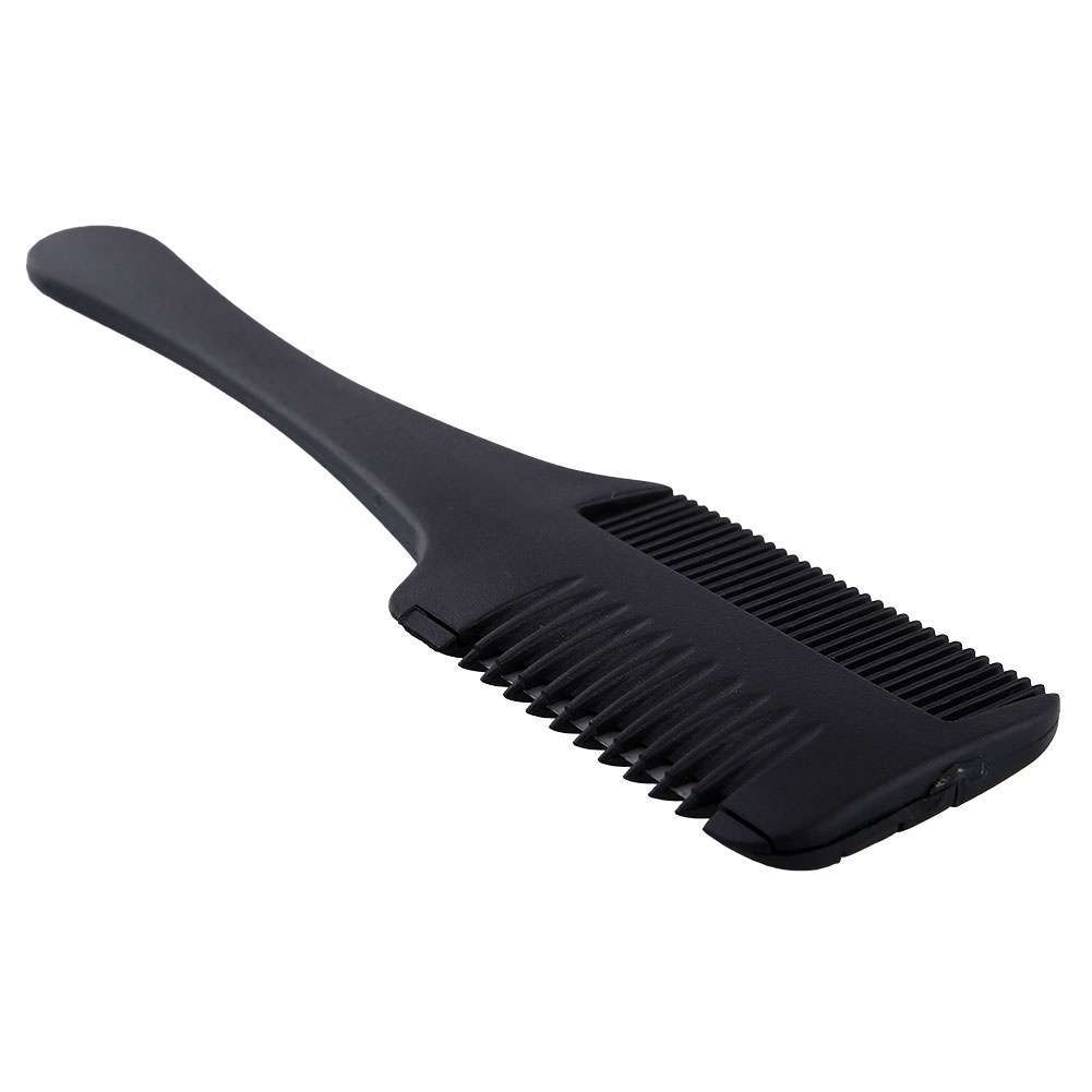 Fringe Trimmer Bangs Thinning Cutting Cutter Hair Dresser Comb Black-2