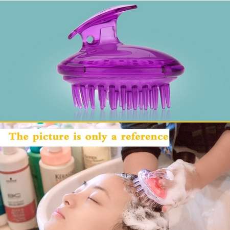 Silicone Fashion Shampoo Scalp Shower Body Washing Hair Massage Brush Comb-2