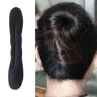 hptx-Fashion Hair Bands Magic Foam Sponge Hair Tools Plate Donut Bun Maker Former Twist Tool Styling Fast Delivery