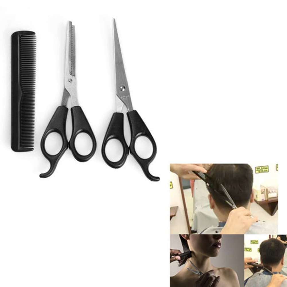 Hair cutting scissors and thinning salon cutting barber shears and comb-1