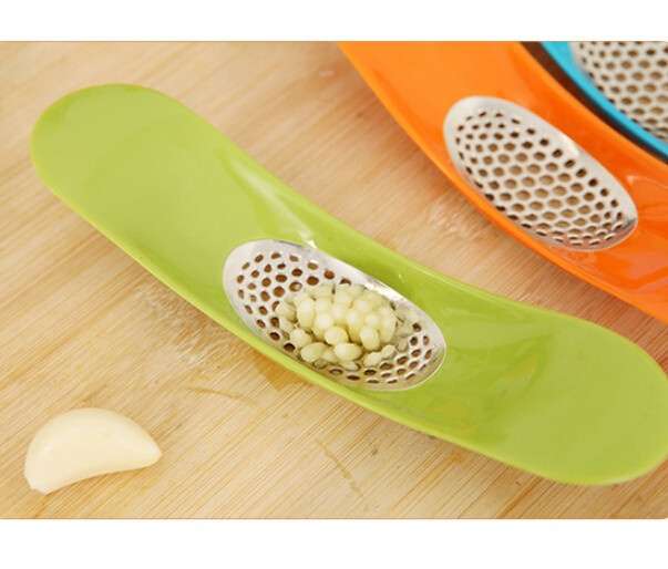 Garlic Press Garlic Crusher Cutter Cooking Tool Kitchen Knife Accessories-4