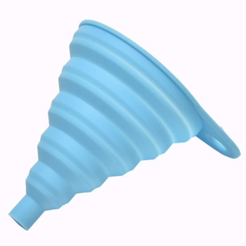 Silicone Gel Practical Collapsible Formidable Funnel Hopper Kitchen Tool Gadget Wonderful-9