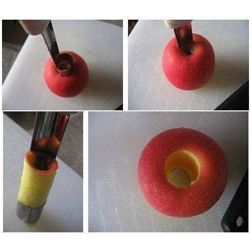 Stainless Steel Core Remover Fruit Corer Easy Convenient Kitchen Tool Gadget-1
