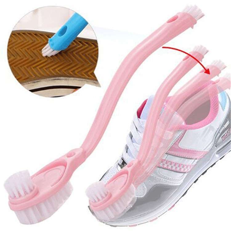Cleaning Supplies Wash Brush Shoes Double Long Handle Brush Brush