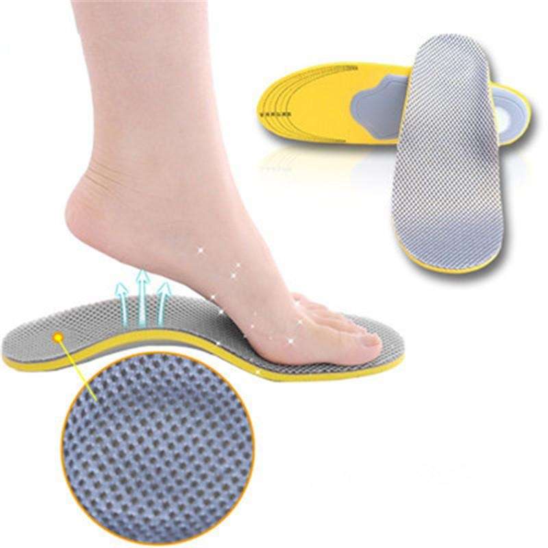 1 Pair 3D Premium Comfortable Orthodontic Shoes Insoles Inserts High Arch Support Pad-7