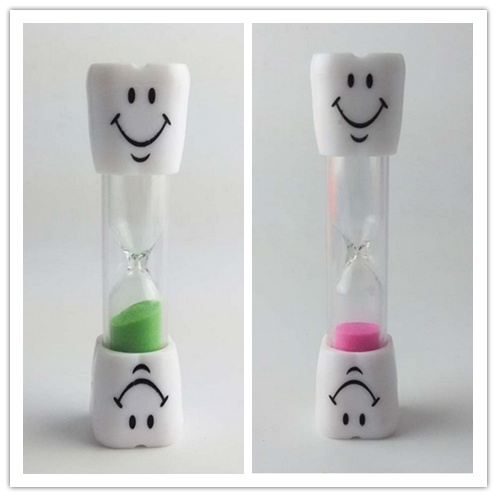 Creative Children's Hourglass Tooth Brushing Your Teeth Is Placed the Timer Tooth Brush 3 Minutes Mini
