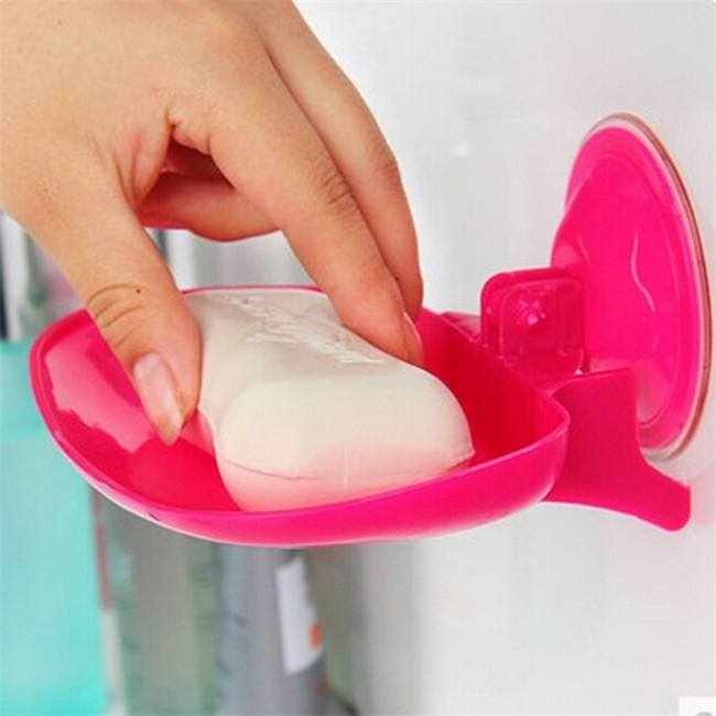 Vacuum Strong Suction Cup Box Soap Holder Wall Suction