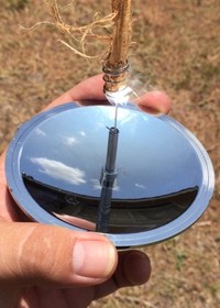 u6aC-Solar Fire Lighting Kit Parabolic Reflect Fire Starter Bush Craft Survival Scouts