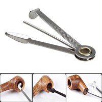 wmOu-Multi Functional 3in1 Stainless Steel Smoking Tobacco Pipe Cleaner Cleaning Tool
