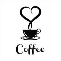 DCUF-Coffee Restaurant Wall Decor Home Decorations Removable Vinyl Wall Art  Sticker