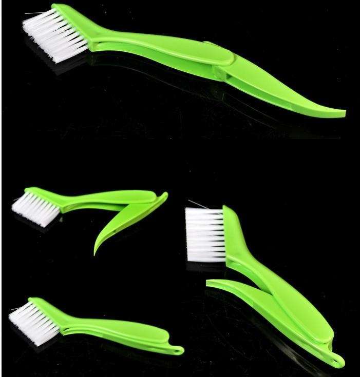 2 in 1 Multipurpose Window Groove Cleaning Brush Nook Cranny Household Keyboard Home Kitchen Folding Brush Cleaning Tool-11