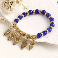 JoyW-Brand Fashion Summer Style Good Luck Owl Bracelet Charm Beads Bracelets Trendy Classic Fine Jewelry Women