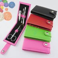 NH8V-4 In 1 Kit Nail Clippers Manicure Set Nail Tools Sets PVC And High Carbon Steel