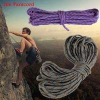X2zR-8m Survival 7 Core Strand Nylon Paracord Parachute Cord Round Rope For Climbing Hiking