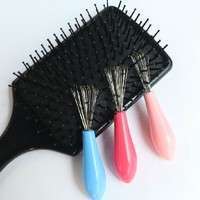 hAxL-Durable Mini 1PC Hot Sales Comb Hair Brush Cleaner Embedded Tool Salon Home Essential