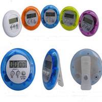 k3sX-Digital Magnetic LCD Stopwatch Timer Kitchen Racing Alarm Clock Stop Watch Egg With Battery
