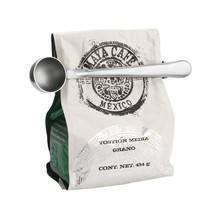 kJHE-Stainless Steel Coffee Scoop With Bag Clip