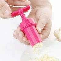 kO4G-Squeezer Plastic Cutter Crusher Kitchen Tool Slicer Garlic Presses Twist