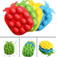 kqgr-Bar Party Drink Ice Tray Pineapple Shape Ice Cube Freeze Mold Ice Maker Mold