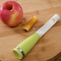 kyKj-Professional Plastic Fruit Vegetable Core Seed Remover Apple Corer Easy Tool